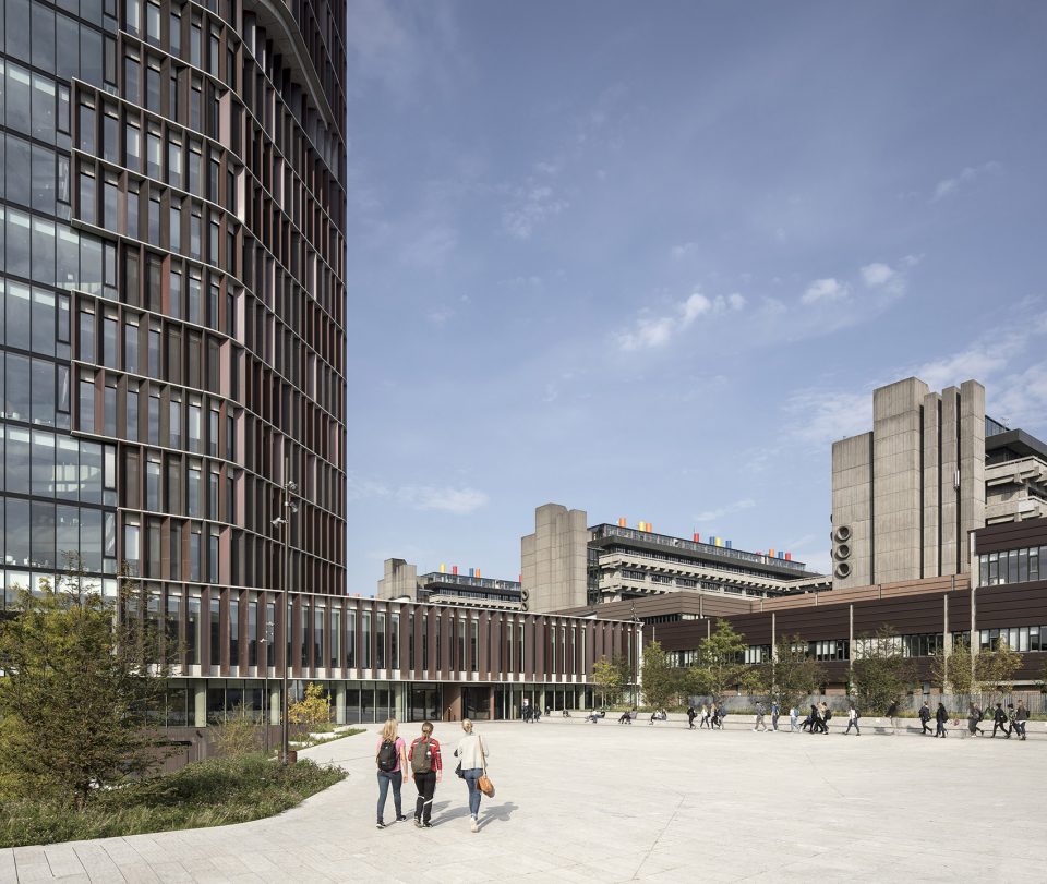 maersk tower extension of the panum complex at the university of copenhagen by c f moller architects