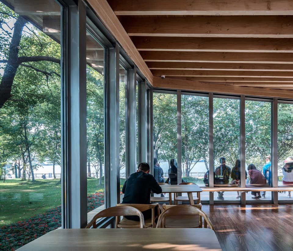 River View Service Station Lujiazui Pudong Shanghai by ZHOU Wei ZHANG Bin