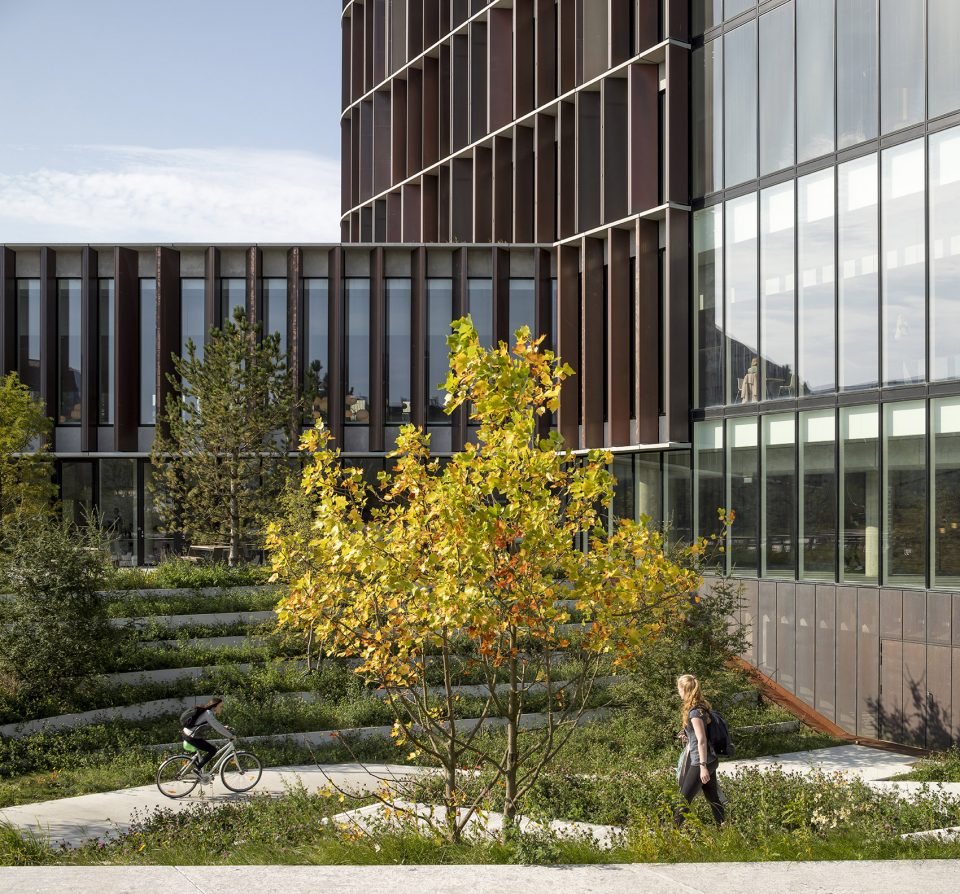 maersk tower extension of the panum complex at the university of copenhagen by c f moller architects