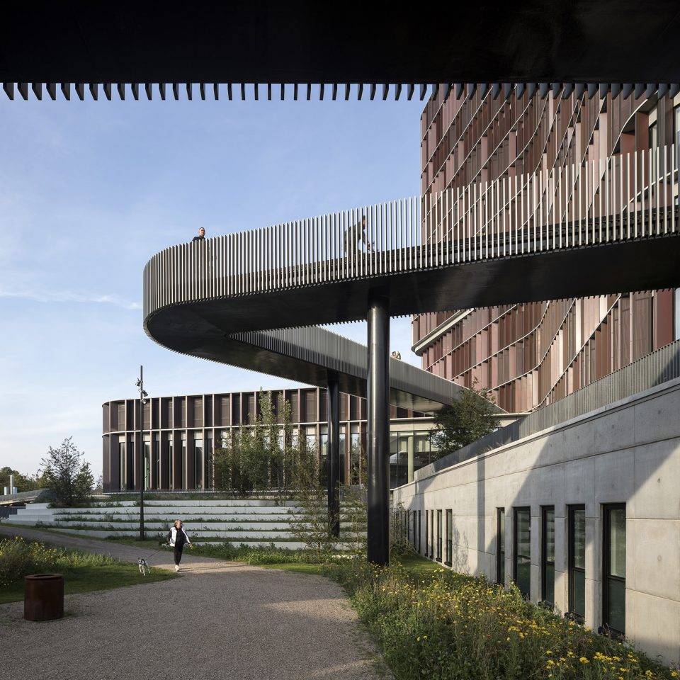 maersk tower extension of the panum complex at the university of copenhagen by c f moller architects