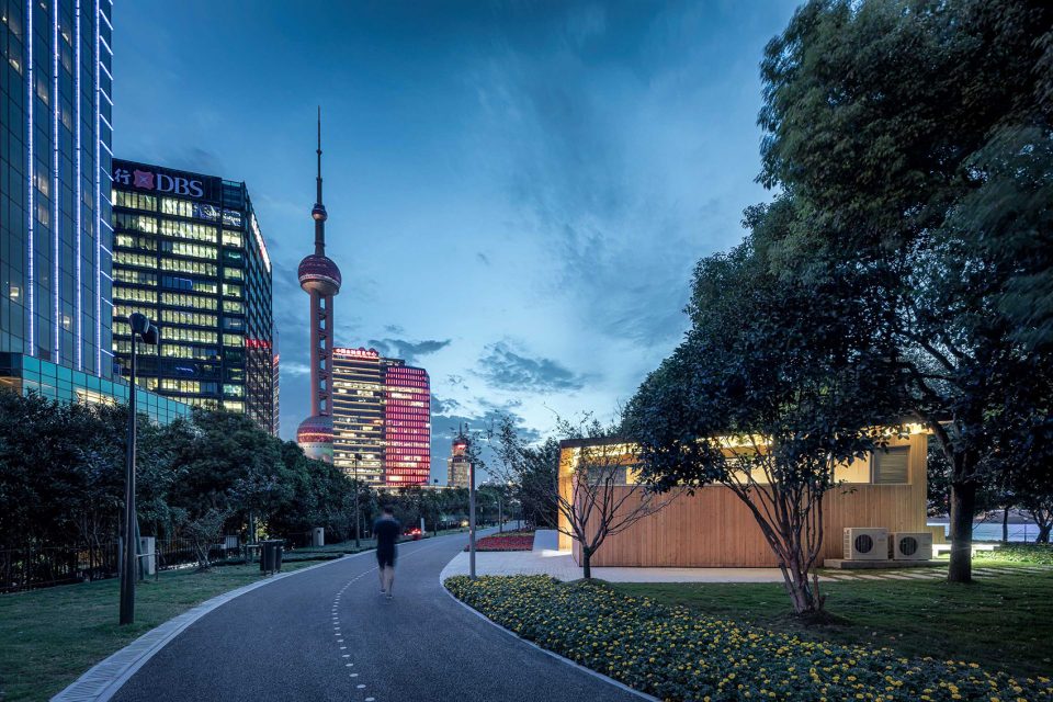 River View Service Station Lujiazui Pudong Shanghai by ZHOU Wei ZHANG Bin