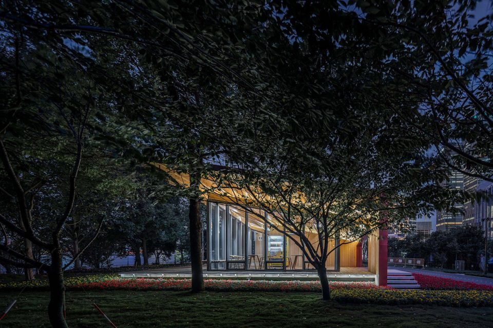 River View Service Station Lujiazui Pudong Shanghai by ZHOU Wei ZHANG Bin