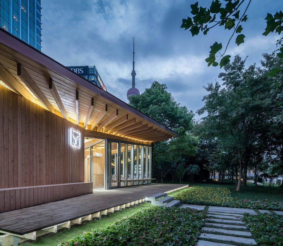 River View Service Station Lujiazui Pudong Shanghai by ZHOU Wei ZHANG Bin