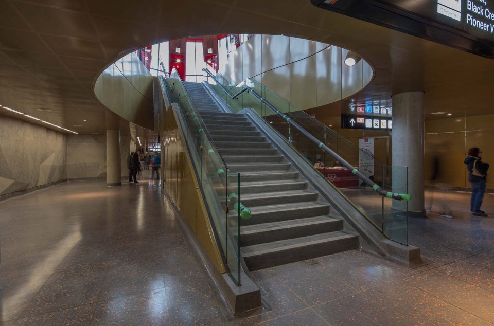 pioneer village station by all design sga ibi group architects