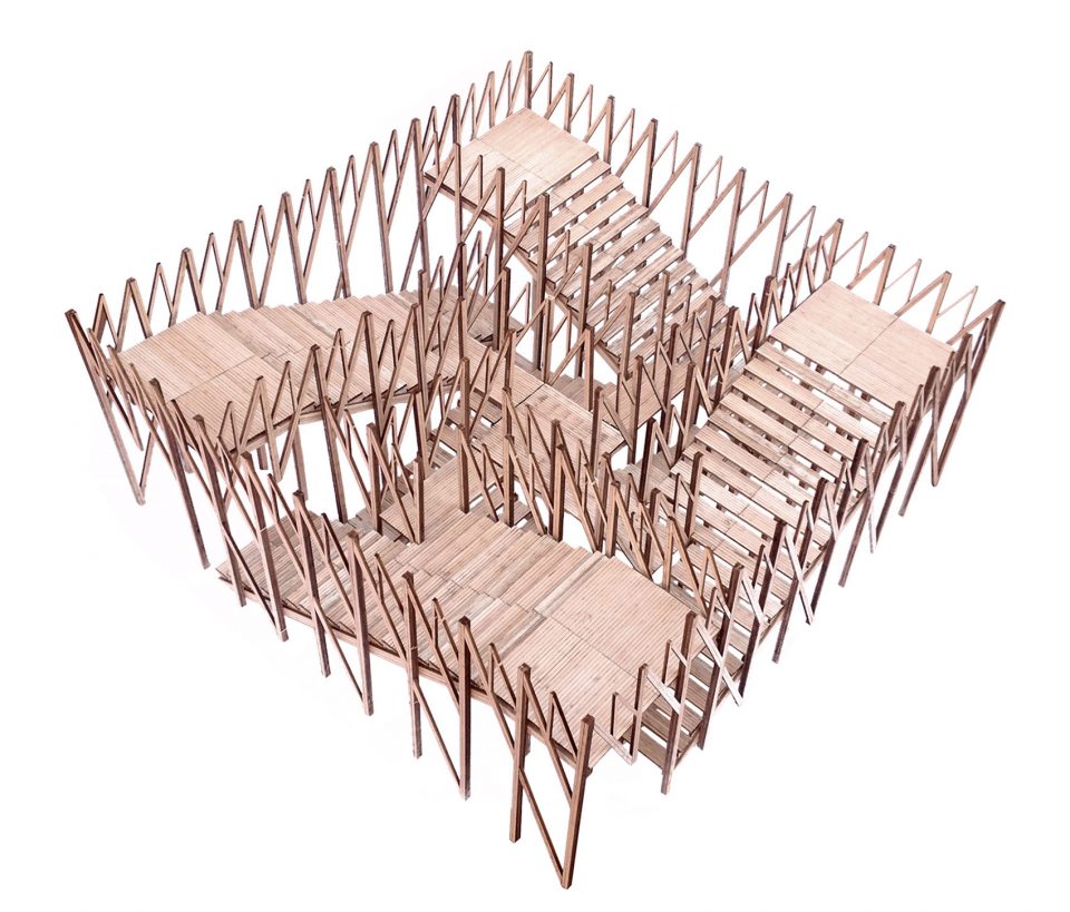 Pavilion “Nest of Culture” in Buenos Aires by Josep Ferrando
