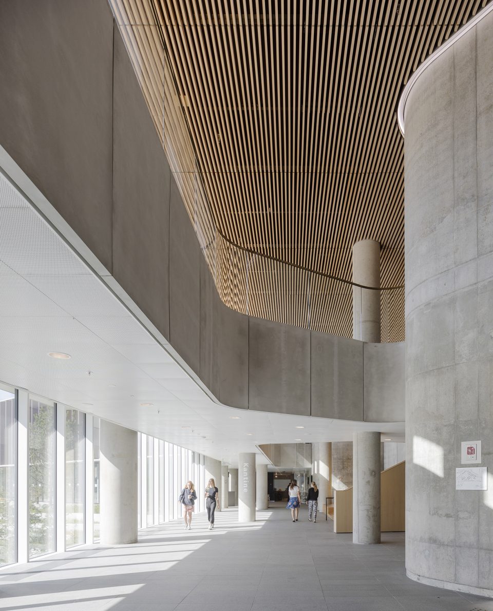maersk tower extension of the panum complex at the university of copenhagen by c f moller architects