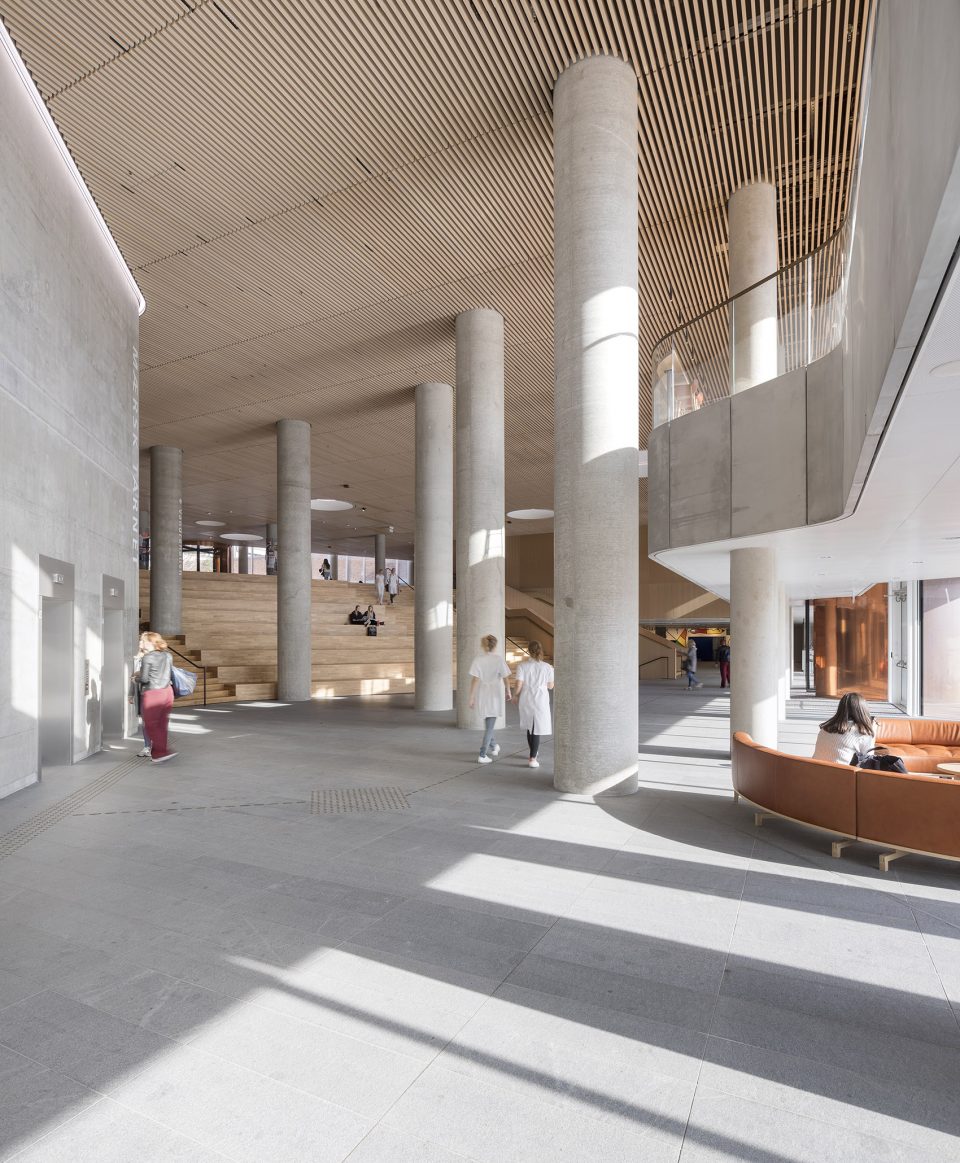 maersk tower extension of the panum complex at the university of copenhagen by c f moller architects