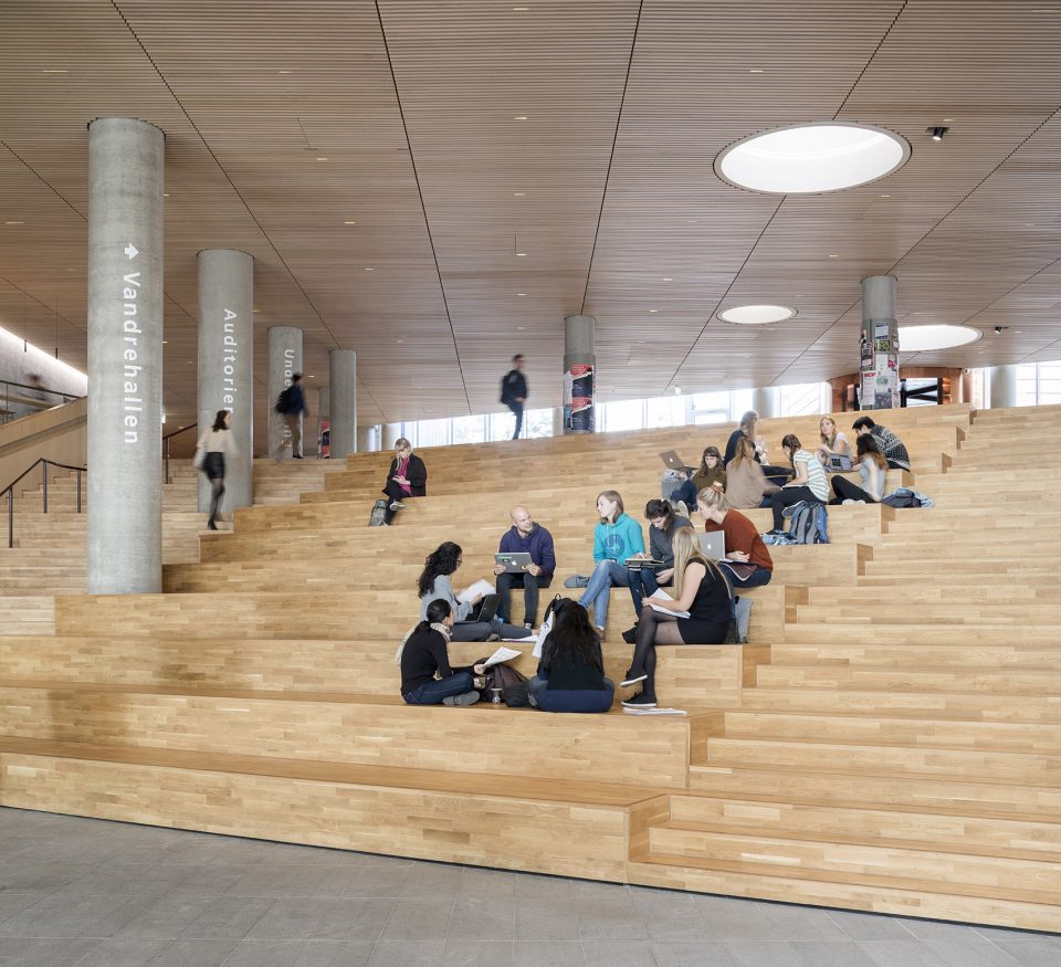 maersk tower extension of the panum complex at the university of copenhagen by c f moller architects
