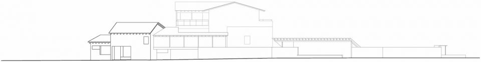West elevation the Lost Villa Boutique Hotel Naturalbuild