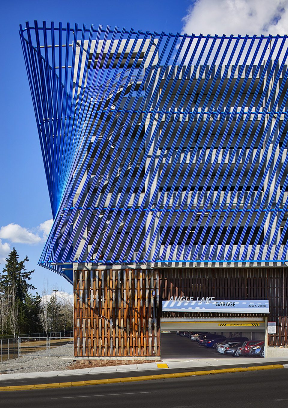 Angle Lake Transit Station and Plaza by Brooks Scarpa