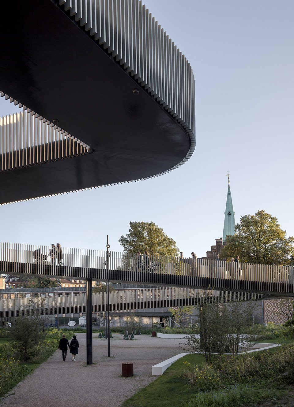 maersk tower extension of the panum complex at the university of copenhagen by c f moller architects