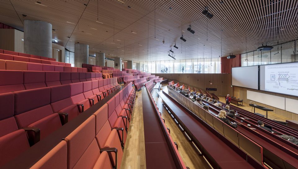 maersk tower extension of the panum complex at the university of copenhagen by c f moller architects