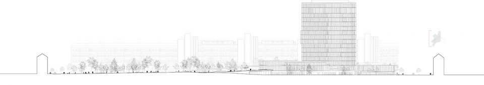 maersk tower extension of the panum complex at the university of copenhagen by c f moller architects