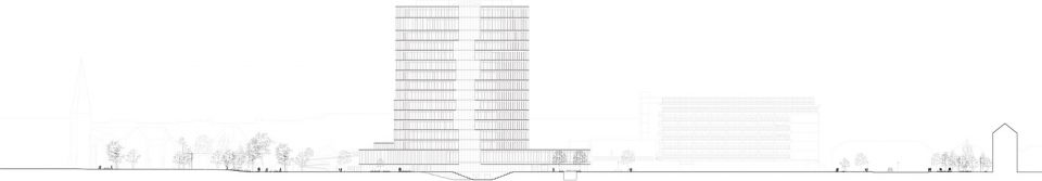 maersk tower extension of the panum complex at the university of copenhagen by c f moller architects