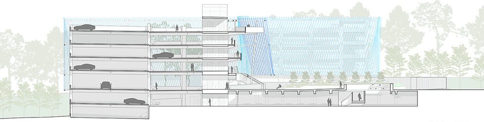 Angle Lake Transit Station and Plaza by Brooks Scarpa