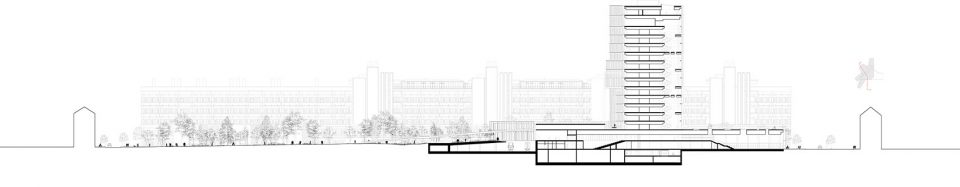 maersk tower extension of the panum complex at the university of copenhagen by c f moller architects