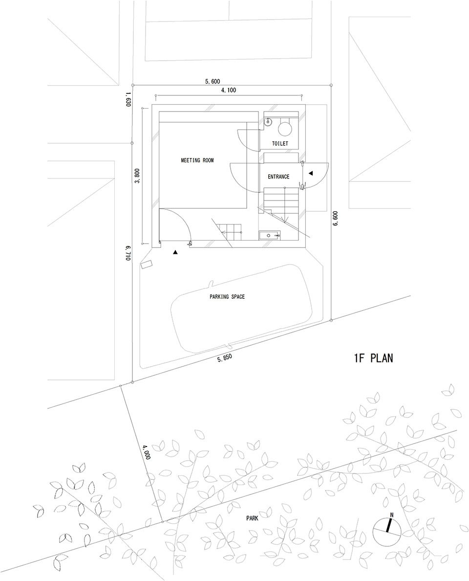 1FPLAN oriel window house shinsuke fujii architects
