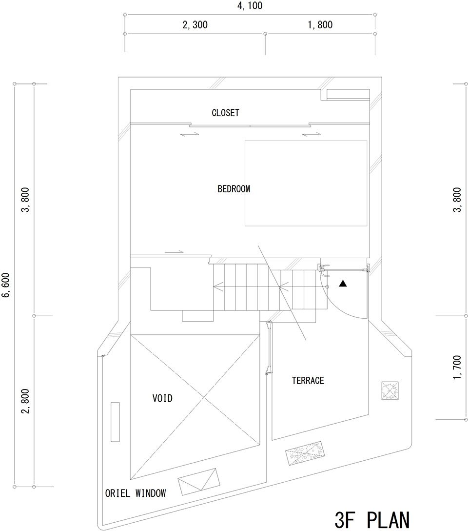 3FPLAN oriel window house shinsuke fujii architects