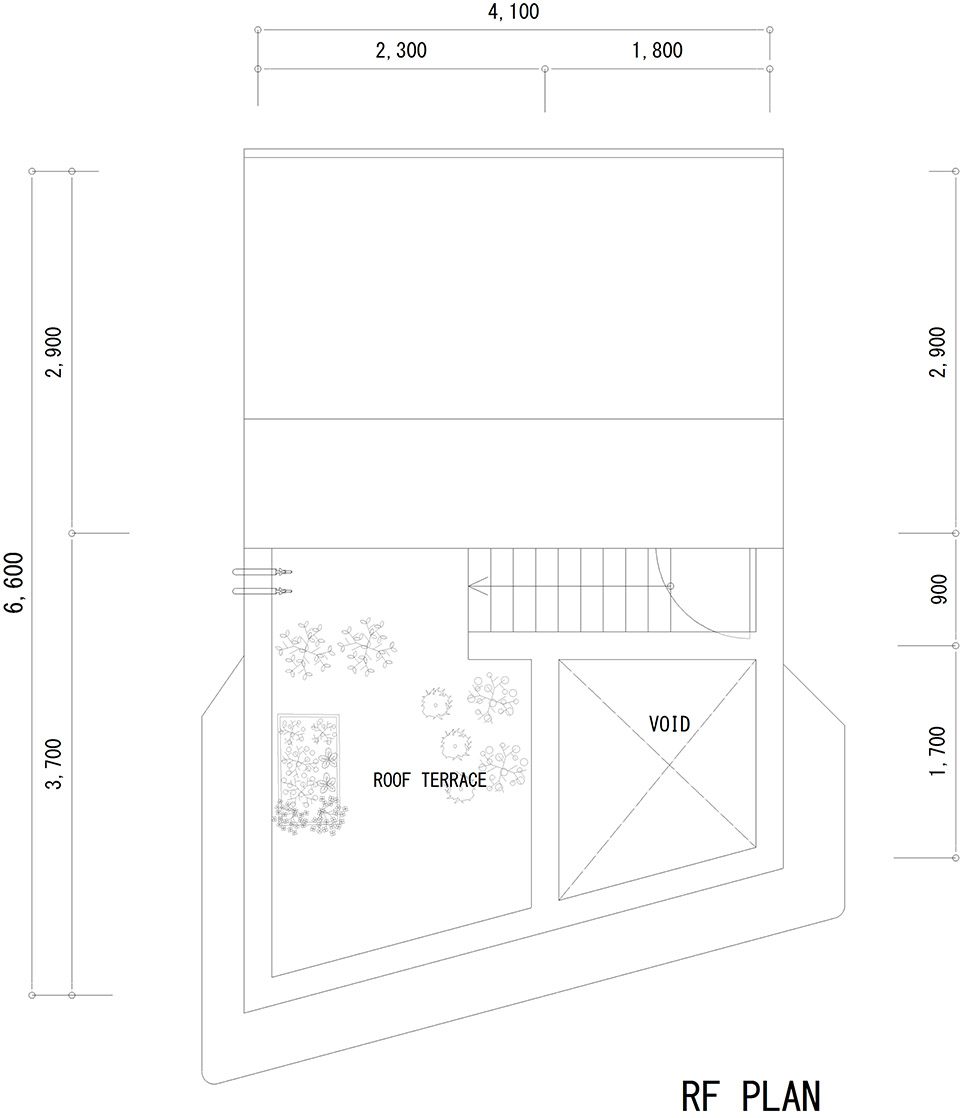 RFPLAN oriel window house shinsuke fujii architects