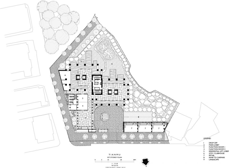 Huaku Sky Garden by WOHA