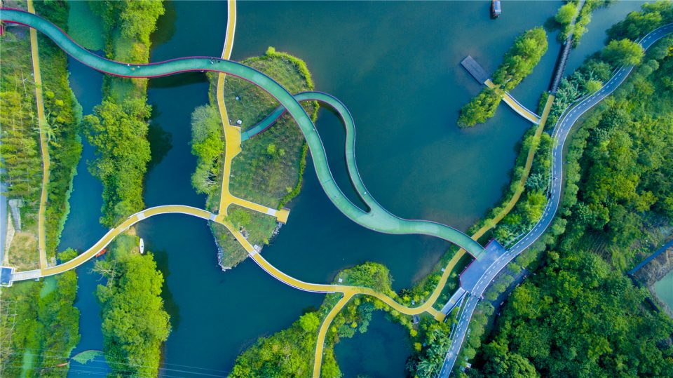 浦阳江生态廊道金华土人设计