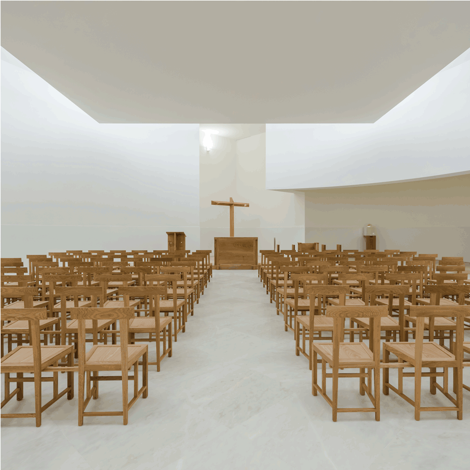 The church of Saint Jacques de la Lande by Álvaro Siza Vieira