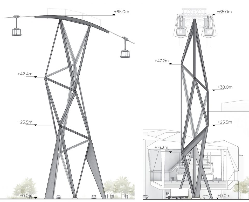 gothenburg cable car by unstudio