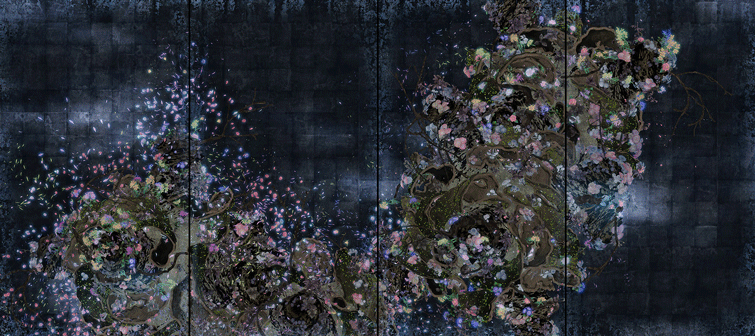 teamLab solo show at Art Dubai
