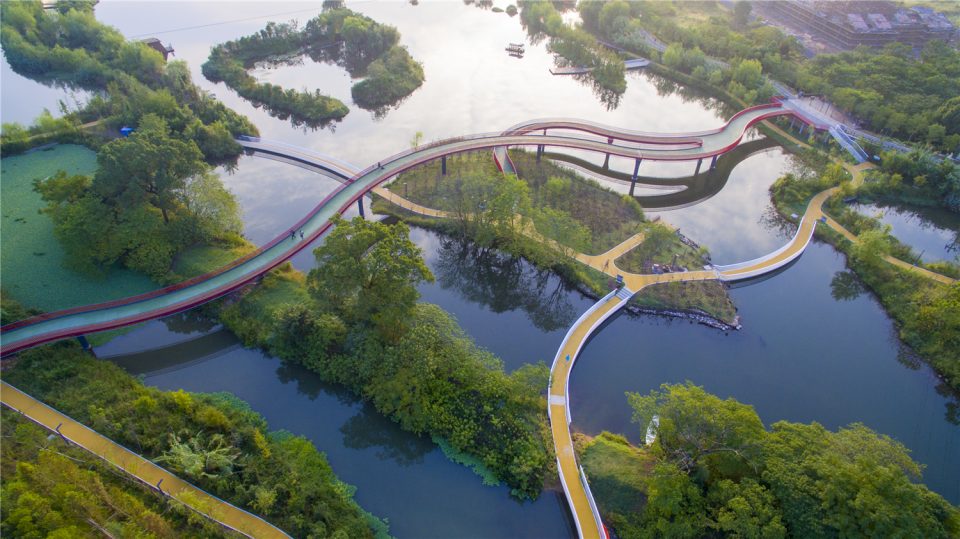 浦阳江生态廊道金华土人设计