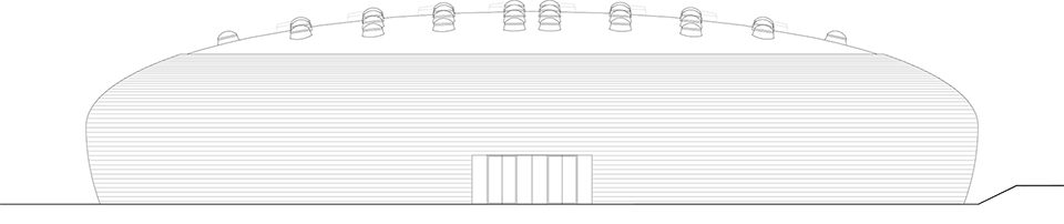 dolni brezany sports hall by sporadical