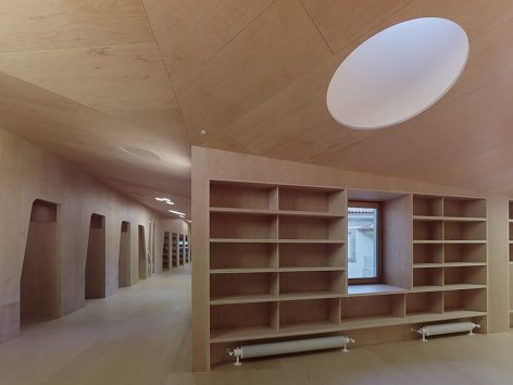 Baiona Public Library by Murado y Elvira Arquitectos