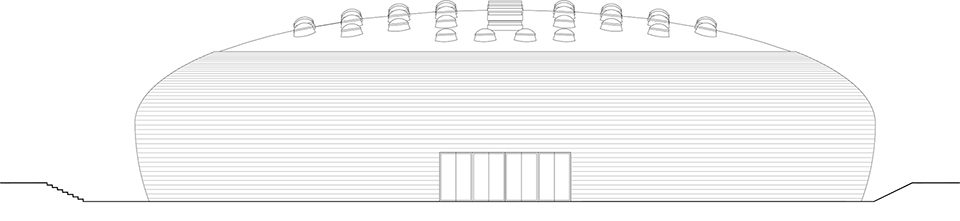 dolni brezany sports hall by sporadical