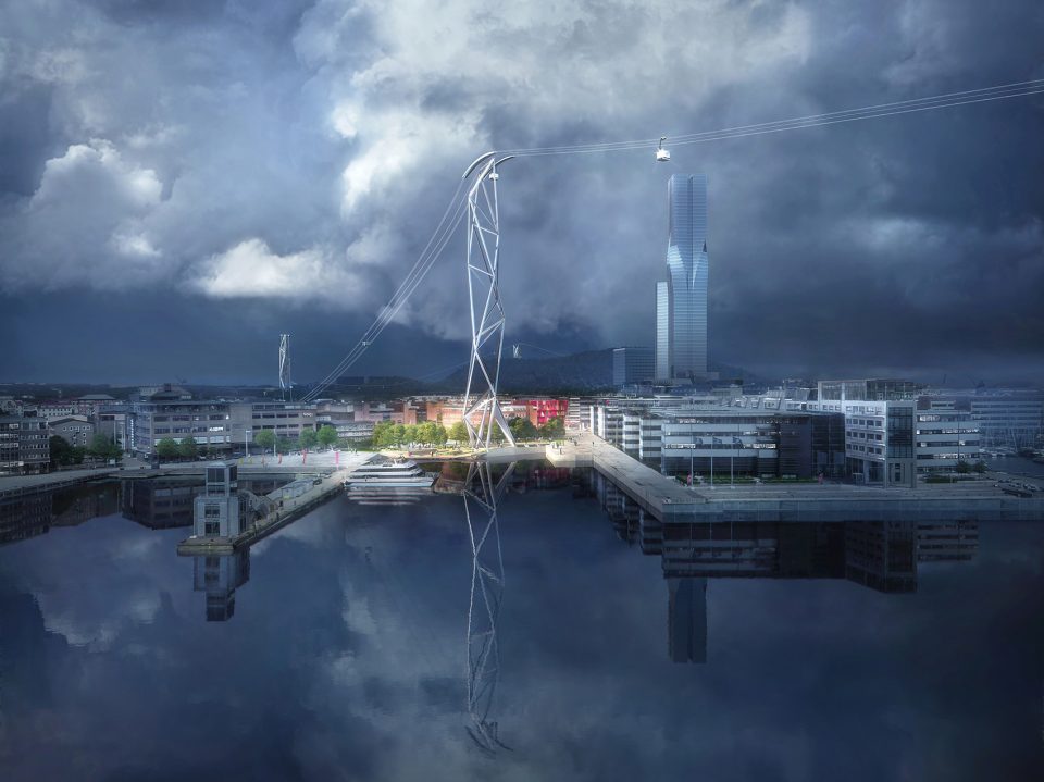 gothenburg cable car by unstudio