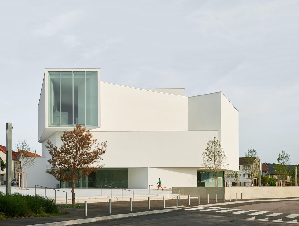 theodore gouvy theatre in freyming merlebach by dominique coulon associes