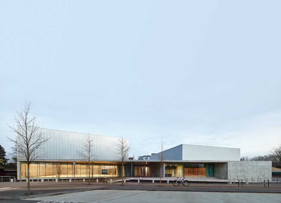 ‘Human Rights’ sports centre in Strasbourg by Dominique Coulon Associés