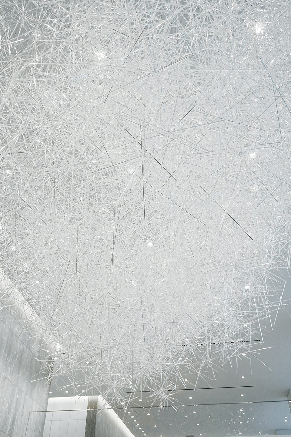 Allen Center Art Project Prismatic Cloud by Tokujin Yoshioka