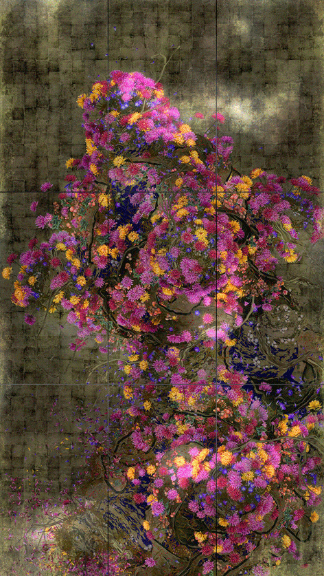 teamLab solo show at Art Dubai