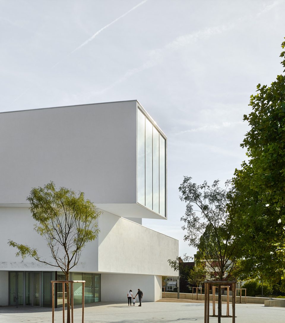 theodore gouvy theatre in freyming merlebach by dominique coulon associes