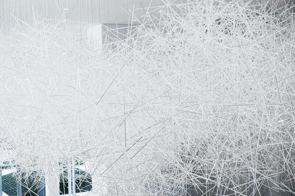Allen Center Art Project Prismatic Cloud by Tokujin Yoshioka