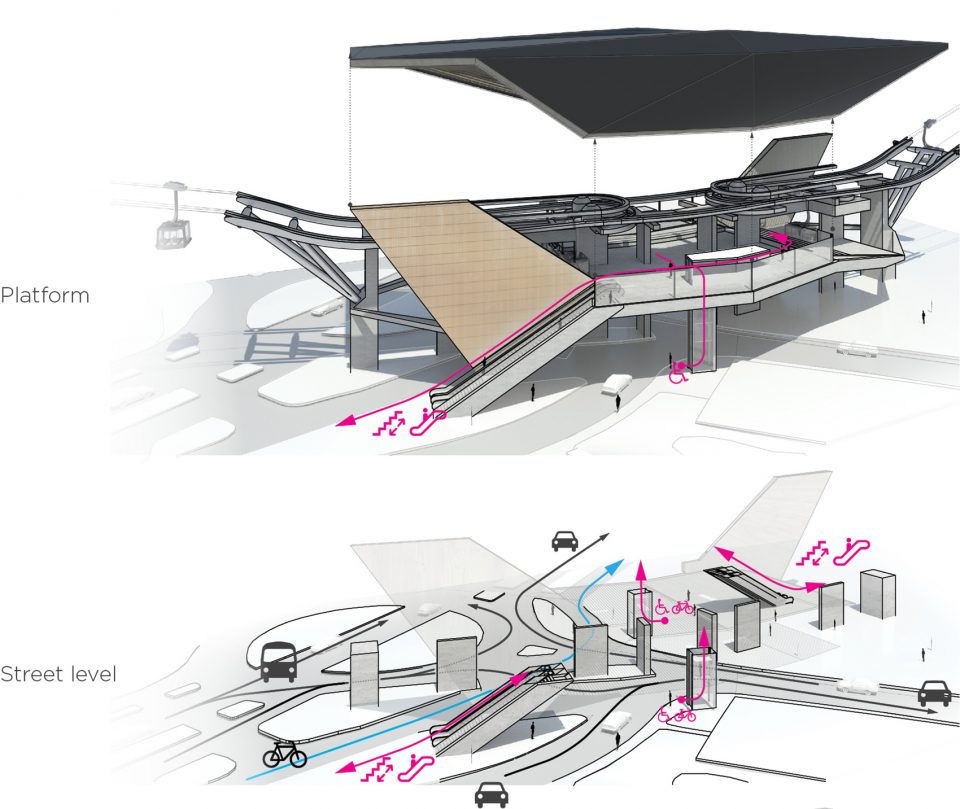 gothenburg cable car by unstudio