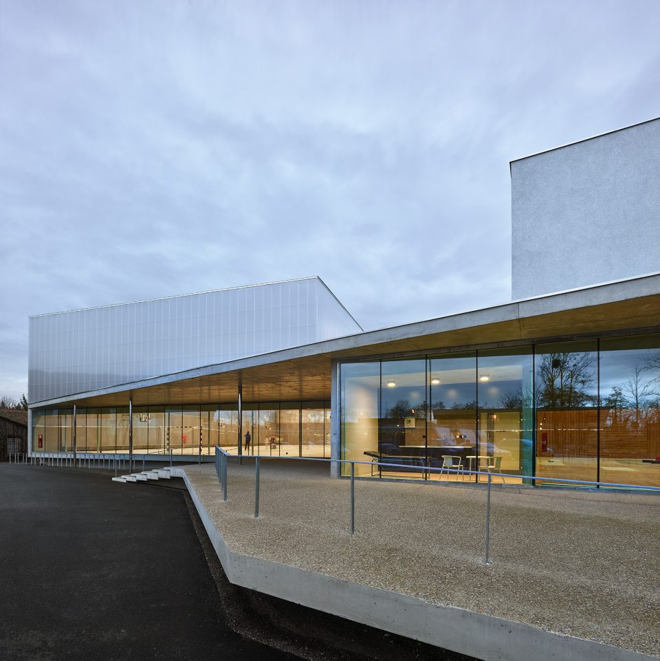 ‘Human Rights’ sports centre in Strasbourg by Dominique Coulon Associés