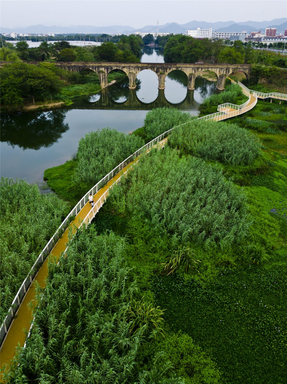 浦阳江生态廊道金华土人设计