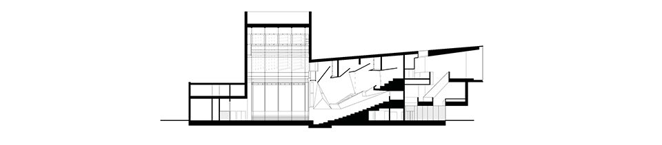 theodore gouvy theatre in freyming merlebach by dominique coulon associes