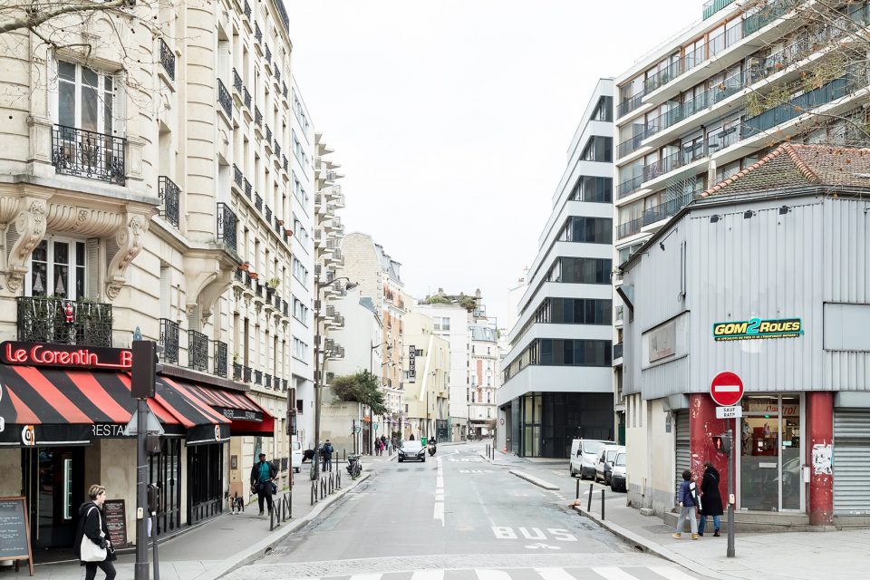 Dwellings and RATP bus center in Paris XIV by ECDM