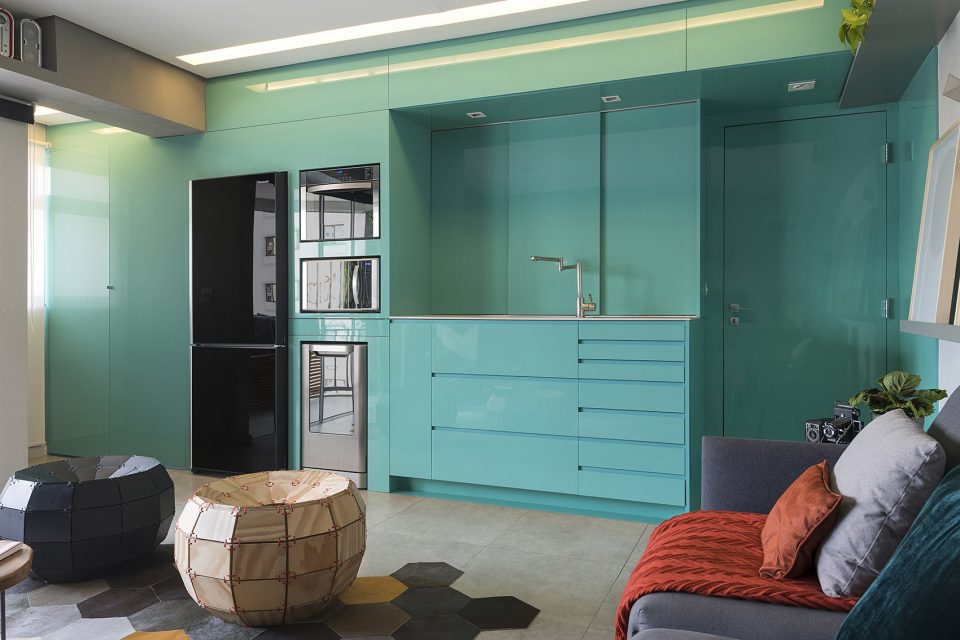 Vila Olimpia Apartment by FC Studio
