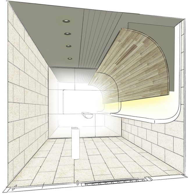 smoking room GRAND TREE MUSASHIKOSUGI 1st floor by Hiroyuki Ogawa Architects