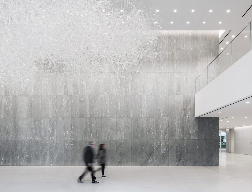 Allen Center Art Project Prismatic Cloud by Tokujin Yoshioka