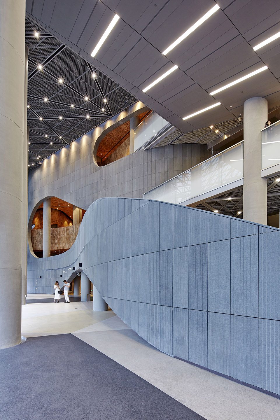 Shanghai Hongqiao Performing Arts Center by BAU