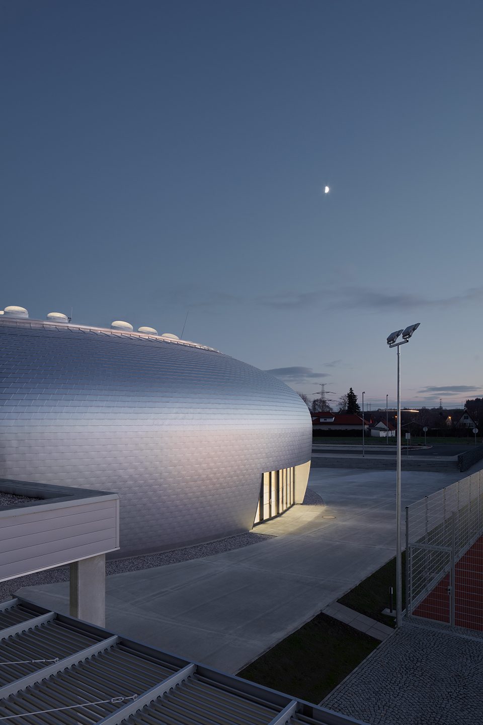 dolni brezany sports hall by sporadical