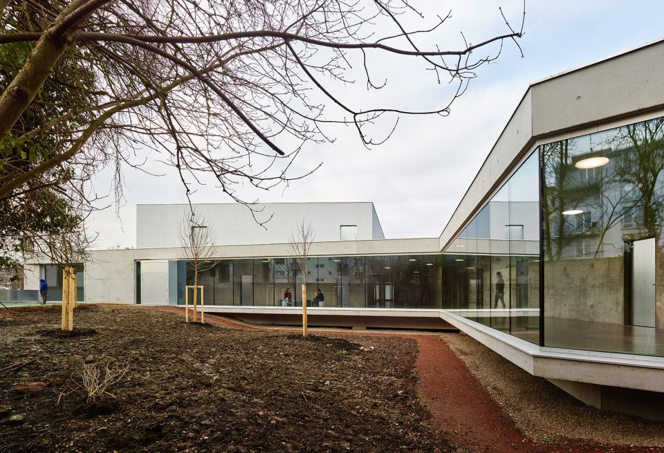 ‘Human Rights’ sports centre in Strasbourg by Dominique Coulon Associés